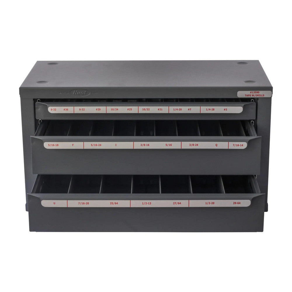 Huot BD80394 Drill Bit Storage Material Steel Number Of Drawers 3
