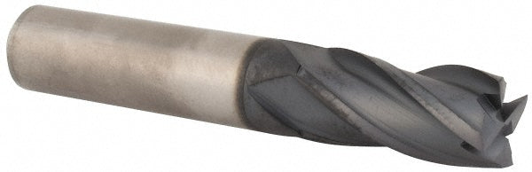 YG-1 GM153032 Square End Mill 1/2" Dia, 1" LOC, 4 Flutes, Solid Carbide