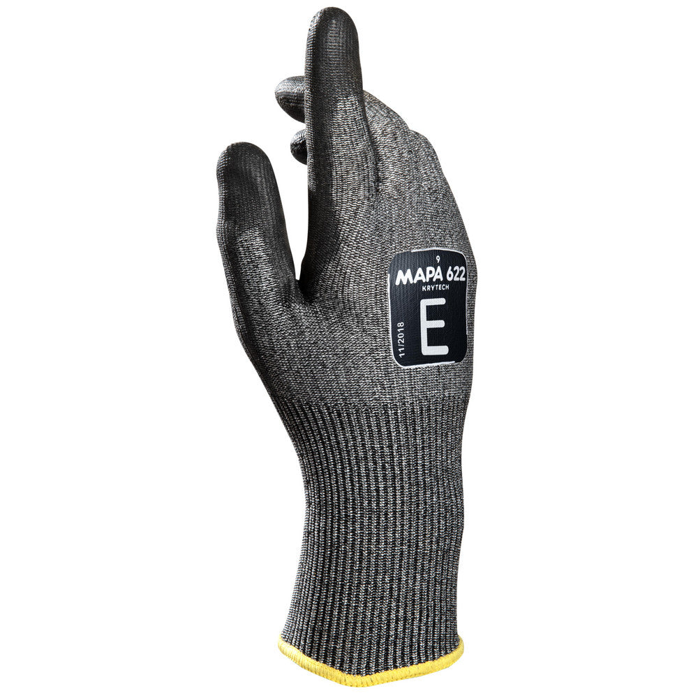 MAPA Professional 34622008 Cut & Puncture Resistant Gloves Style Knit Coating Material Polyurethane Coating Coverage Palm Glove Type Cut, Puncture & Abrasion-Resistant ANSI/ISEA Cut Resistance Level A5 Primary Material Polyurethane