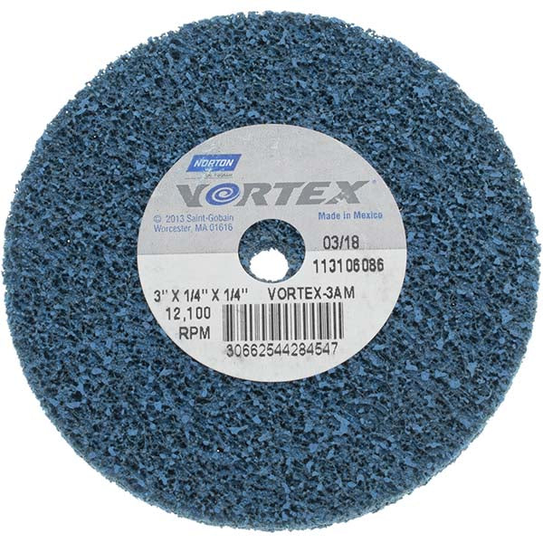 Norton 66254428454 Deburring Wheel Density 3, Aluminum Oxide