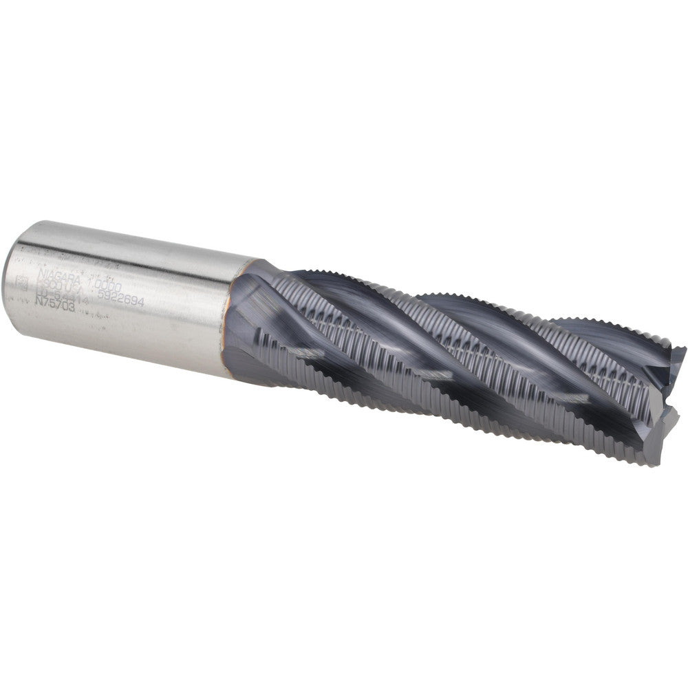 Seco 17014864 Roughing End Mill 1" Dia, 5 Flutes, Single End, Cobalt