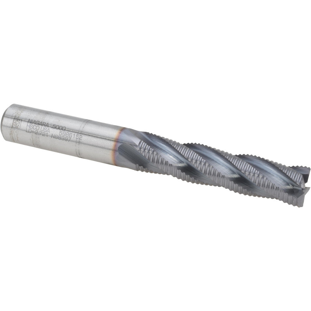 Seco 17016196 Roughing End Mill 1/2" Dia, 4 Flutes, Single End, Cobalt