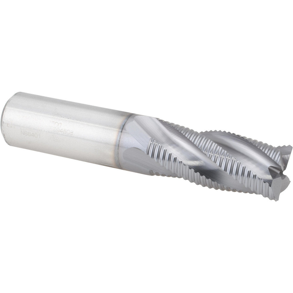 Seco 17016200 Roughing End Mill 3/4" Dia, 4 Flutes, Single End, Cobalt