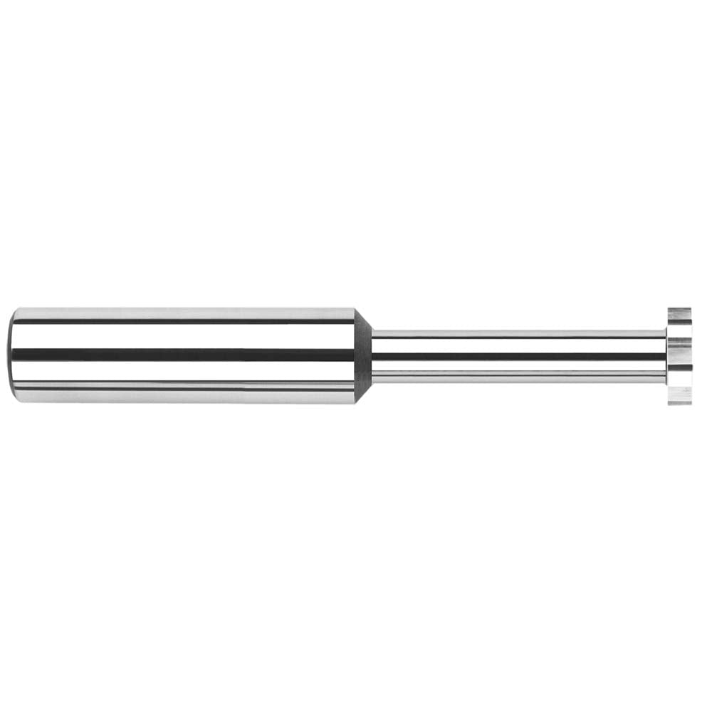 Harvey Tool 71560 Woodruff Keyseat Cutter 1/2" Cut Dia, 1/8" Cut Width, 1/2" Shank Dia, Straight Tooth