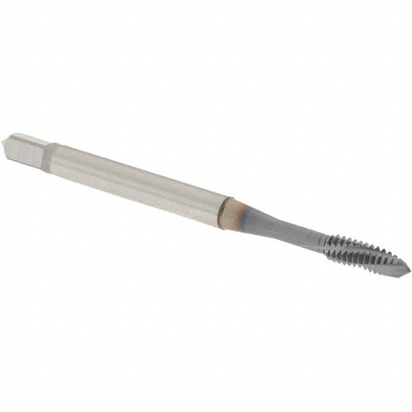OSG 1306300208 Spiral Point Tap #4-40 UNC, 3 Flutes, Plug, 2B Class of Fit, Powdered Metal, V Coated