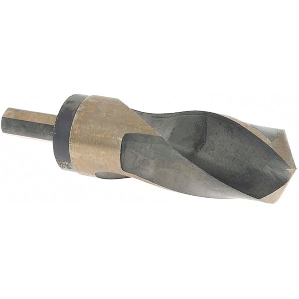 Barnes Distribution 20971 Mechanics Drill Bit 1-3/8" Dia, 118 ° Point, High Speed Steel, Weldon Shank, Split Point