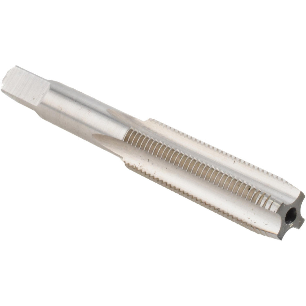 Norseman Drill & Tool 19481 Straight Flute Tap M12x1.25 Metric Fine, 4 Flute, Plug Chamfer, High-Speed Steel, Bright/Uncoated Finish