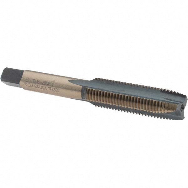 Morse Cutting Tool - Berkshire BDNA-20668 Spiral Point Tap 7/16-20 UNF, 3 Flutes, Plug Chamfer, HSS, Bright/Uncoated Coated
