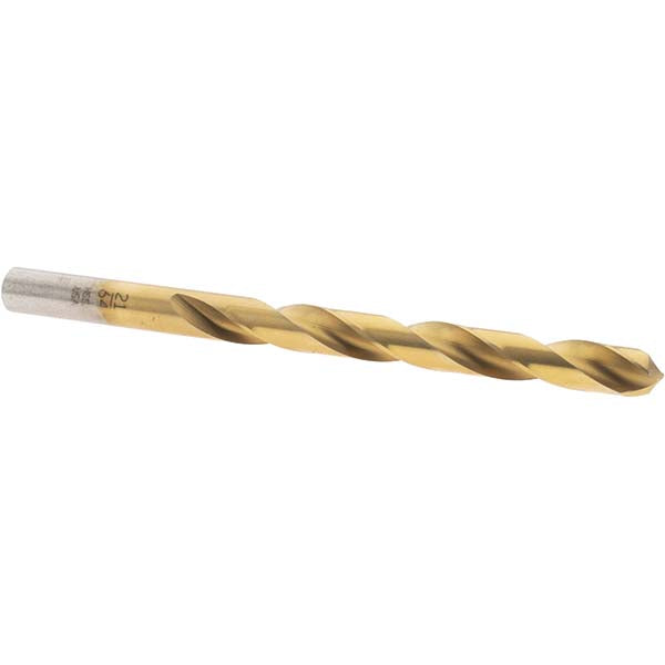 Norseman Drill & Tool 97720 Jobber Length Drill Bit 21/64" (0.3281) Dia, 135 deg, HSS