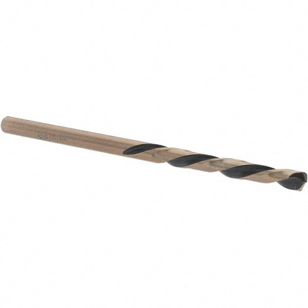 Norseman Drill & Tool 92842 Mechanics Drill Bit 1/8" Dia, 135 ° Point, High Speed Steel, Straight-Cylindrical Shank, Split Point