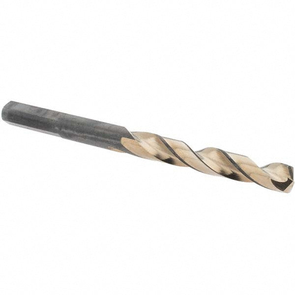 Barnes Distribution D20912-1 Mechanics Drill Bit 1/4" Dia, 135 ° Point, High Speed Steel, Weldon Shank, Split Point