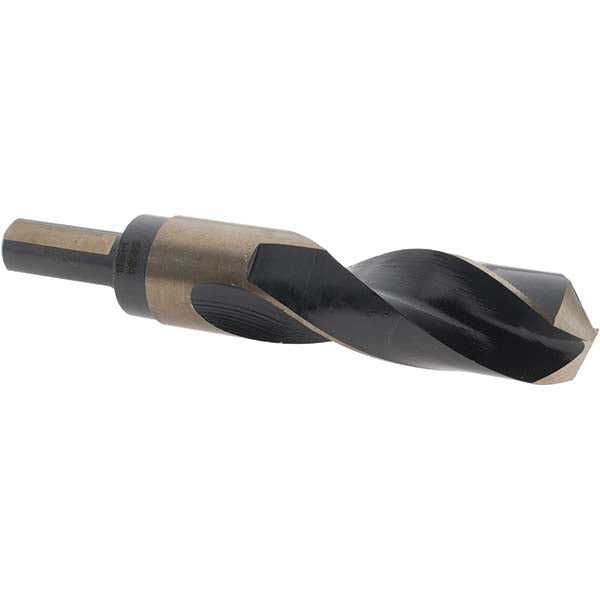 Rocky Mountain Twist Corporati 95008755 Mechanics Drill Bit 59/64" Dia, 135 ° Point, High Speed Steel, Weldon Shank, Split Point