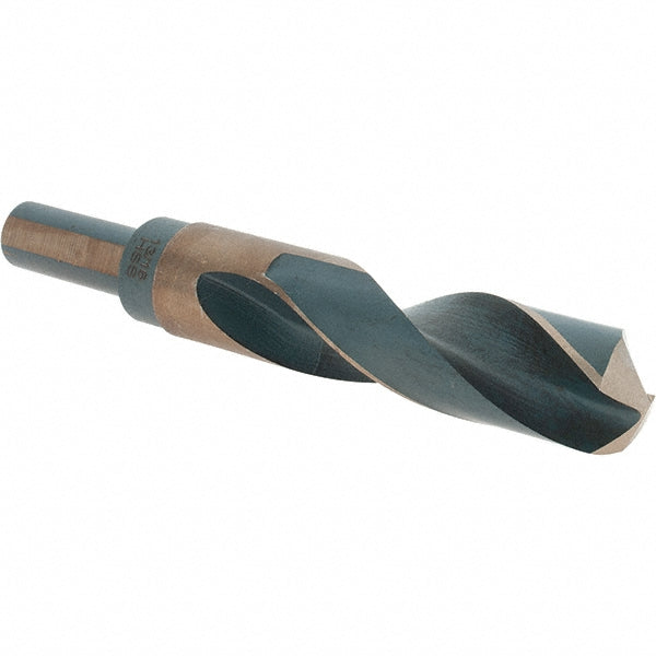 Barnes Distribution 20961 Mechanics Drill Bit 13/16" Dia, 135 ° Point, High Speed Steel, Weldon Shank, Split Point