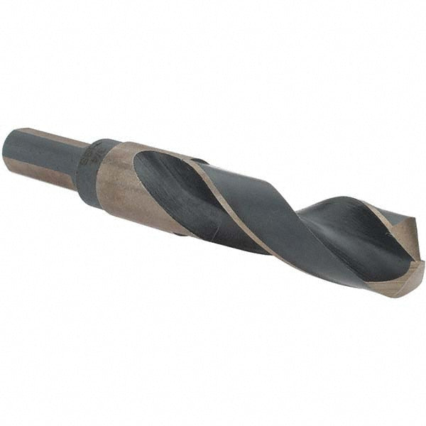 Barnes Distribution 20958 Mechanics Drill Bit 3/4" Dia, 135 ° Point, High Speed Steel, Weldon Shank, Split Point