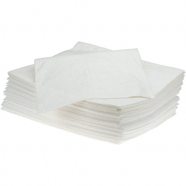 Brady SPC Sorbents MXO1000 Sorbent Pad Oil Only Use, 15" Wide, 19" Long, 26 gal, White