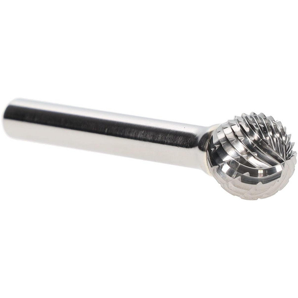Mastercut Tool Corp. SD-5DC-CCS2A Abrasive Burr SD-5DC-CCS2A, 1/2" Cut Dia, Ball, Double Cut