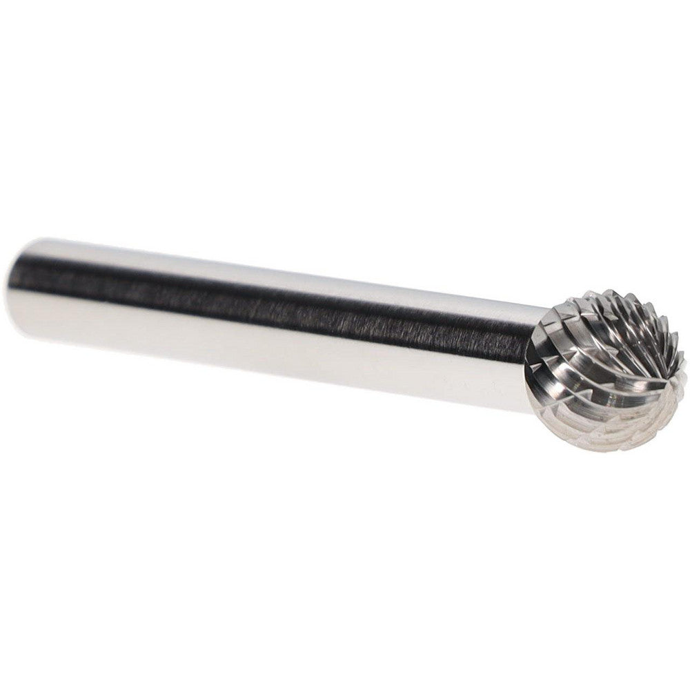 Mastercut Tool Corp. SD-3DC-CCS2A Abrasive Burr SD-3DC-CCS2A, 3/8" Cut Dia, Ball, Double Cut