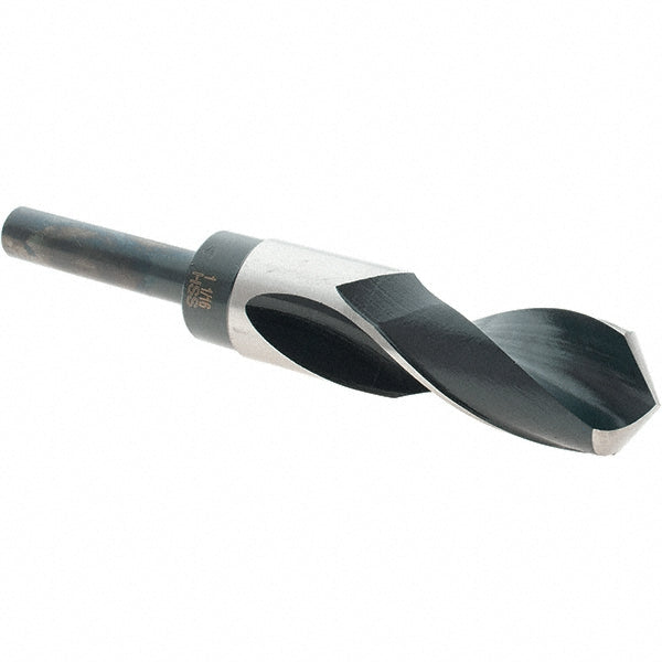 Import BDNA-28681-1116 Reduced Shank Drill Bit 1-1/16'' Dia, 1/2'' Shank Dia, 118 °, High Speed Steel