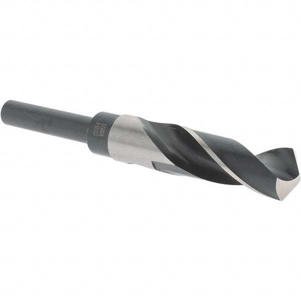 Import BDNA-28672 Reduced Shank Drill Bit 55/64'' Dia, 1/2'' Shank Dia, 118 °, High Speed Steel