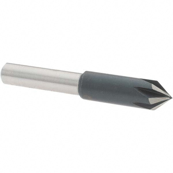 Value Collection 28626 Countersink 5/16" Head Dia, 82.00 deg Included Angle, 6 Flute, High-Speed Steel, Right Hand Cut