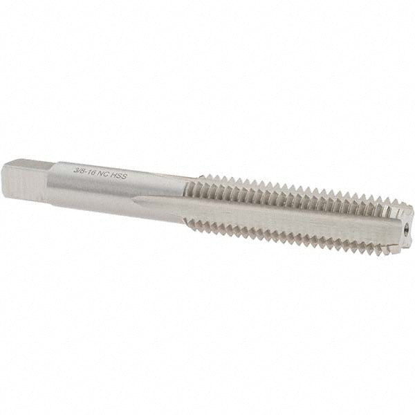 Import BDNA-22594 Hand STI Tap 3/8-16 UNC, H3, 4 Flutes, Plug Chamfer