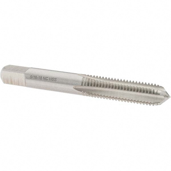 Import BDNA-22592 Hand STI Tap 5/16-18 UNC, H3, 4 Flutes, Plug Chamfer