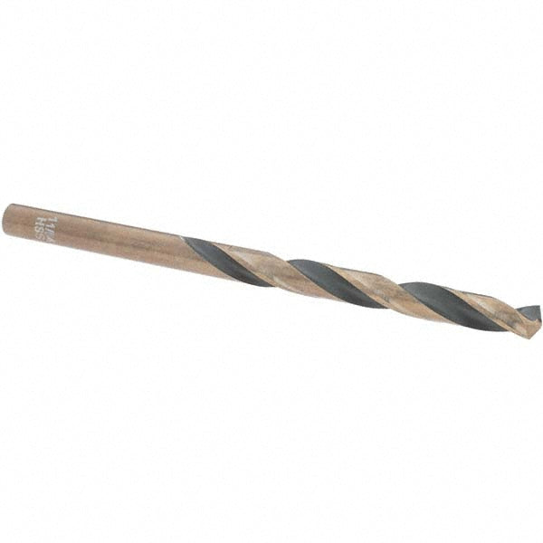 Import BDNA--20907-1 Mechanics Drill Bit 11/64" Dia, 135 ° Point, High Speed Steel, Straight-Cylindrical Shank, Split Point