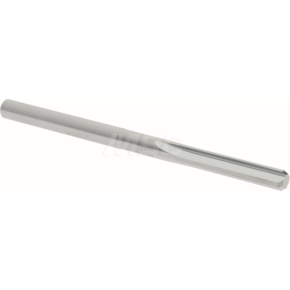Hertel 45675113 Chucking Reamer 0.1930" Dia, 3" OAL, 1" Flute Length, Straight Flute, Straight-Cylindrical Shank, Solid Carbide