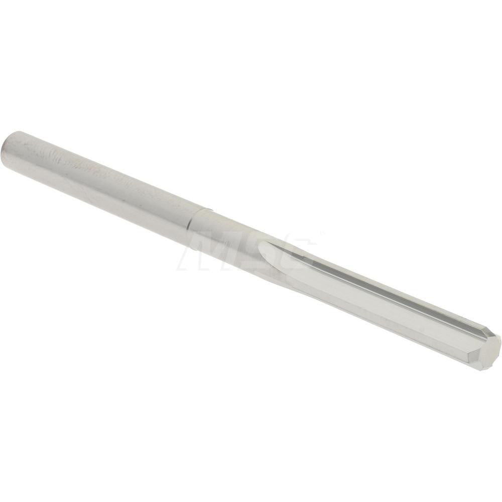 Hertel 45675162 Chucking Reamer 0.1975" Dia, 3" OAL, 1" Flute Length, Straight Flute, Straight-Cylindrical Shank, Solid Carbide