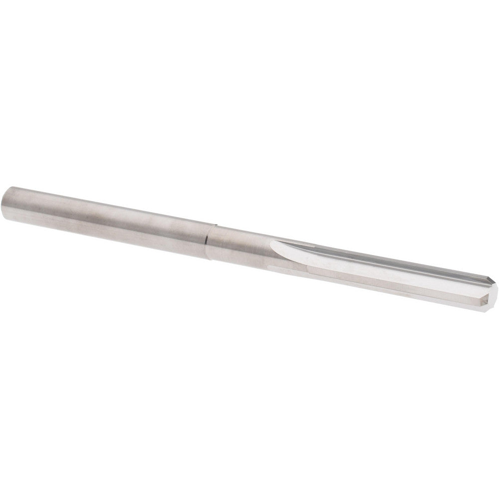 Hertel 45675220 Chucking Reamer 0.2030" Dia, 3" OAL, 1" Flute Length, Straight Flute, Straight-Cylindrical Shank, Solid Carbide