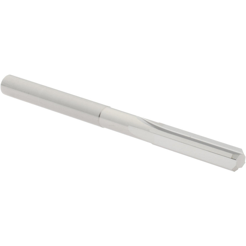 Hertel 45675311 Chucking Reamer 0.2170" Dia, 3" OAL, 1" Flute Length, Straight Flute, Straight-Cylindrical Shank, Solid Carbide