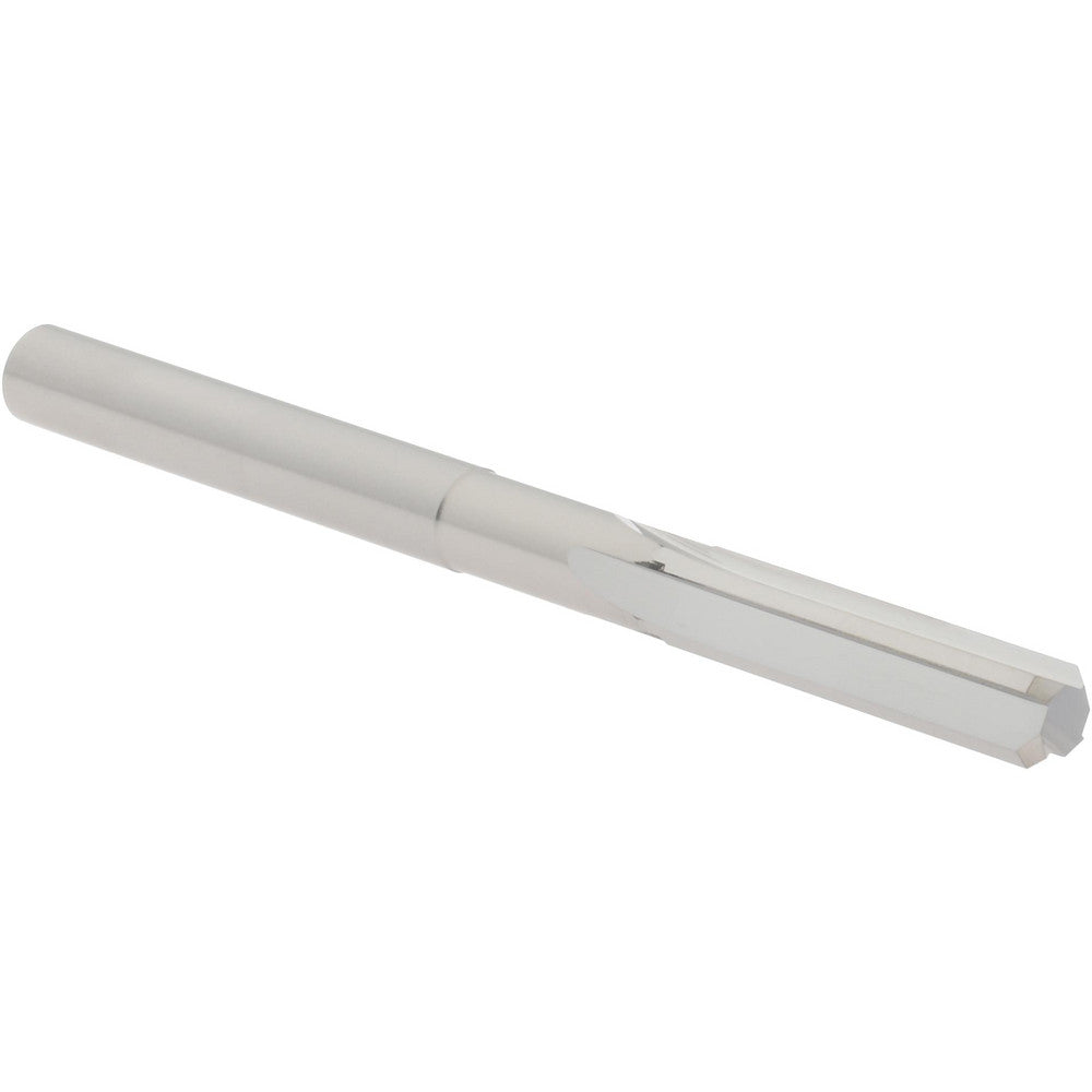 Hertel 45675451 Chucking Reamer 0.2350" Dia, 3" OAL, 1" Flute Length, Straight Flute, Straight-Cylindrical Shank, Solid Carbide