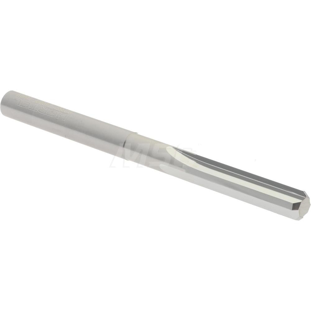 Hertel 45675469 Chucking Reamer 0.2355" Dia, 3" OAL, 1" Flute Length, Straight Flute, Straight-Cylindrical Shank, Solid Carbide