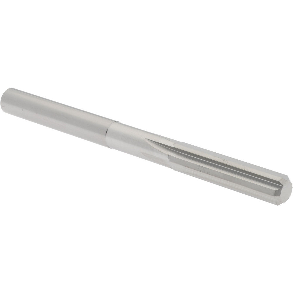Hertel 45675667 Chucking Reamer 0.2640" Dia, 3-1/4" OAL, 1-1/8" Flute Length, Straight Flute, Straight-Cylindrical Shank, Solid Carbide