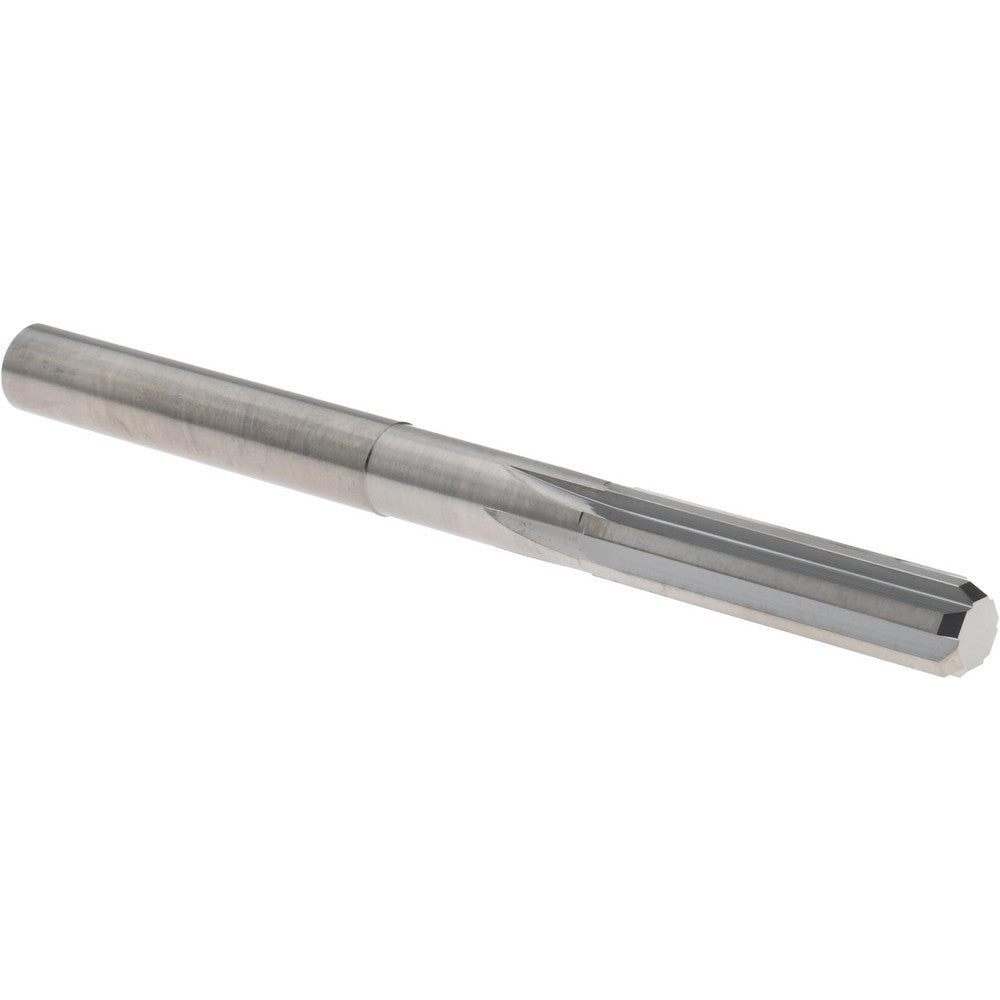 Hertel 45675691 Chucking Reamer 0.2690" Dia, 3-1/4" OAL, 1-1/8" Flute Length, Straight Flute, Straight-Cylindrical Shank, Solid Carbide