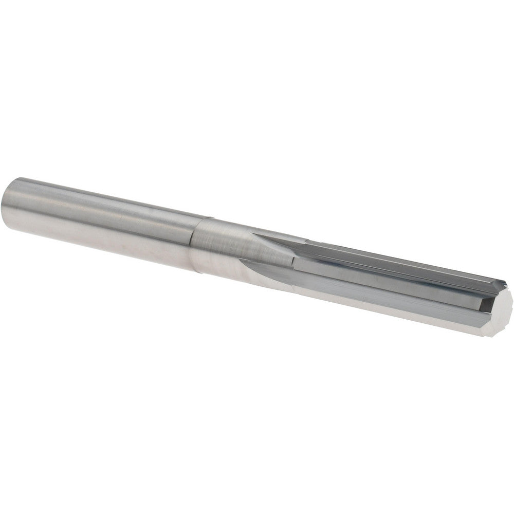 Hertel 45676293 Chucking Reamer 0.3460" Dia, 3-1/2" OAL, 1-1/4" Flute Length, Straight Flute, Straight-Cylindrical Shank, Solid Carbide