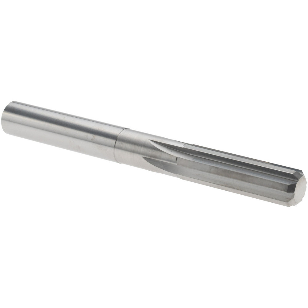 Hertel 45676541 Chucking Reamer 0.3780" Dia, 3-1/2" OAL, 1-1/4" Flute Length, Straight Flute, Straight-Cylindrical Shank, Solid Carbide