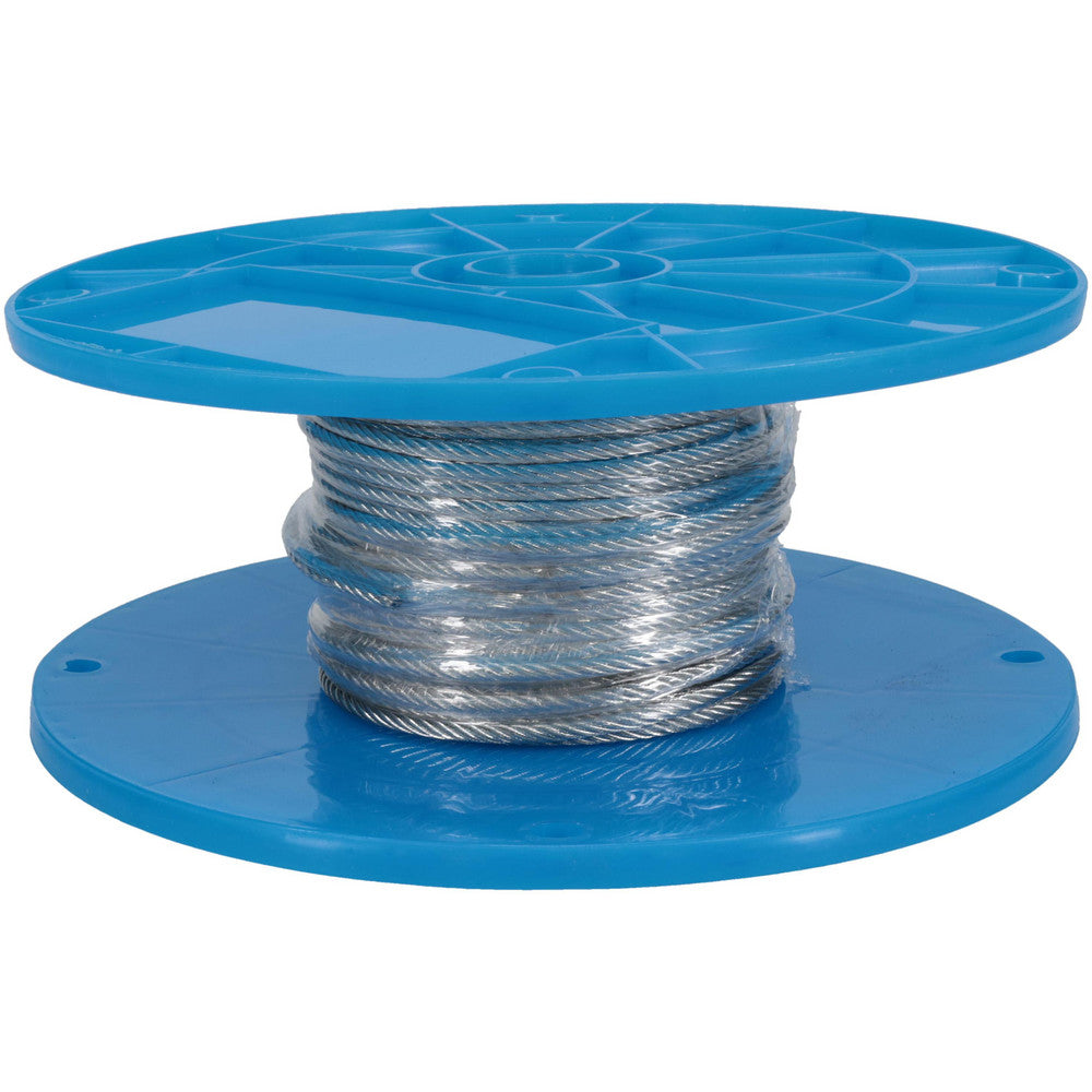 Value Collection WS-MH-WIRE-042 1/8" Dia, Galvanized Steel Wire Rope