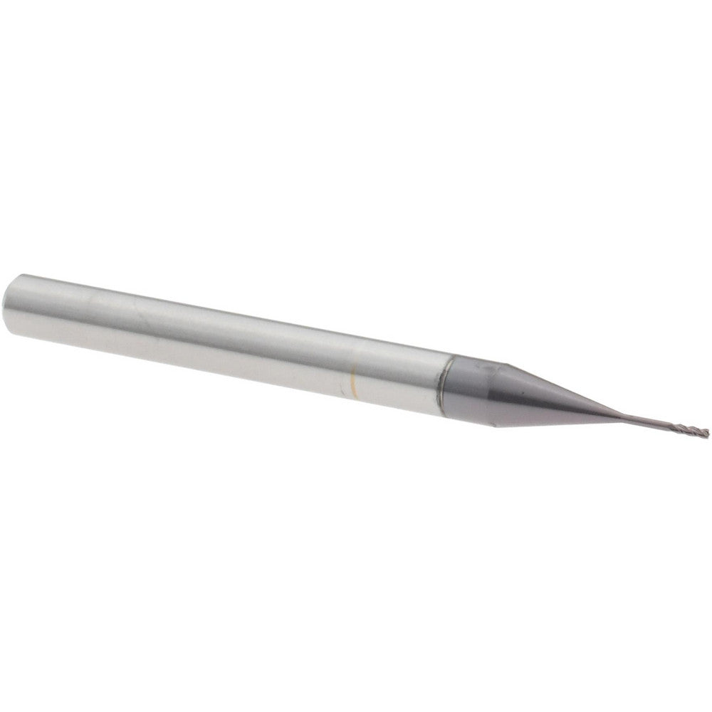 Harvey Tool 76420-C3 Square End Mill 0.50 mm Dia, 4 Flute, Solid Carbide