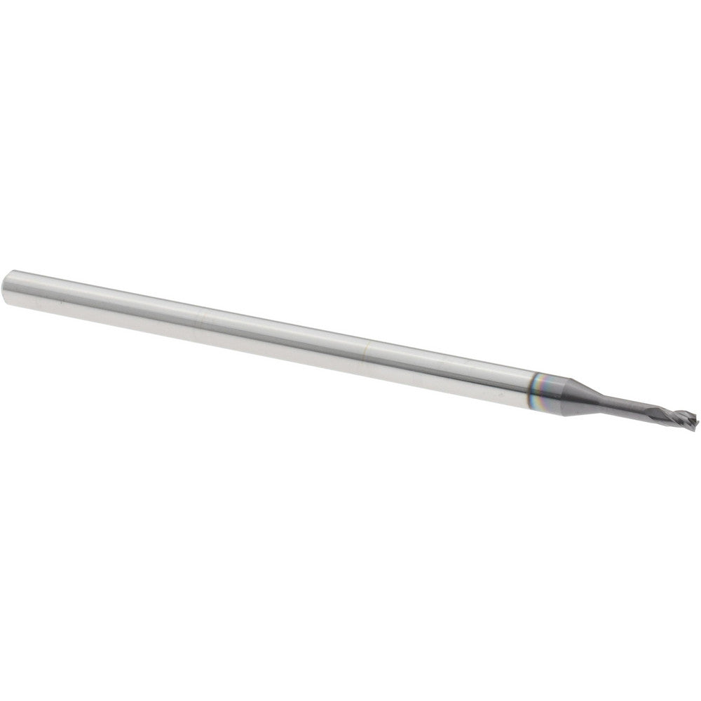 Harvey Tool 33262-C3 Square End Mill 1/16" Dia, 3/32" LOC, 3 Flute, Solid Carbide