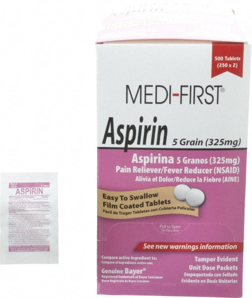 Medique 80513 Headache & Pain Relief Tablet (2) 250 Envelopes
