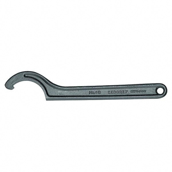 Gedore 6334370 Spanner Wrenches & Sets Wrench Type Fixed Hook Spanner Minimum Capacity (mm) 40.00 Maximum Capacity (mm) 42.00 Maximum Capacity (Inch) 1-2/3 Overall Length (Inch) 6-1/2 Overall Length (mm) 170.00