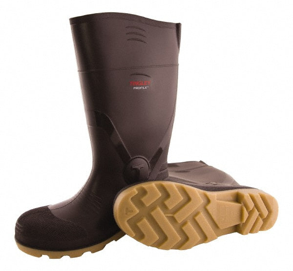 Tingley 51154.10 Work Boot Size 10, Polyvinylchloride, Plain Toe, Knee Boot