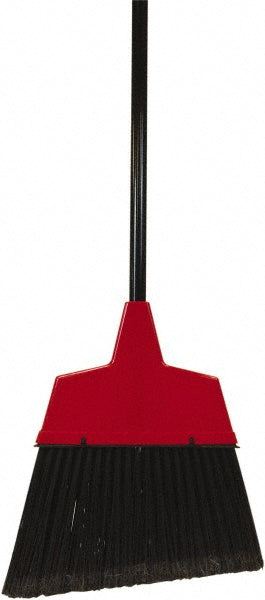 O-Cedar 6410 11" Wide, Black Synthetic Bristles, 48" Metal Handle, Angled Broom