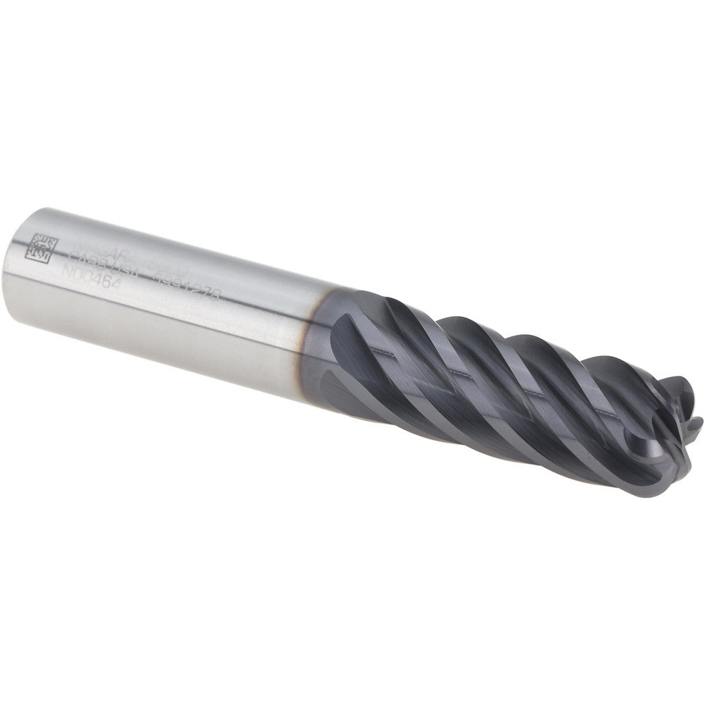 Seco 03007650 Corner Radius End Mill 1/2" Dia, 1-1/4" LOC, 0.1200" Radius, 6 Flute, Solid Carbide
