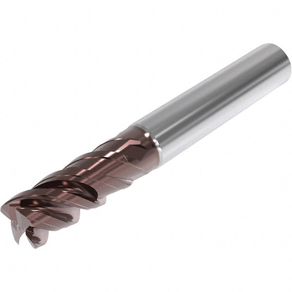 Seco 03186845 Corner Radius End Mill 6 mm Dia, 12 mm LOC, 1 mm Radius, 4 Flutes, Solid Carbide