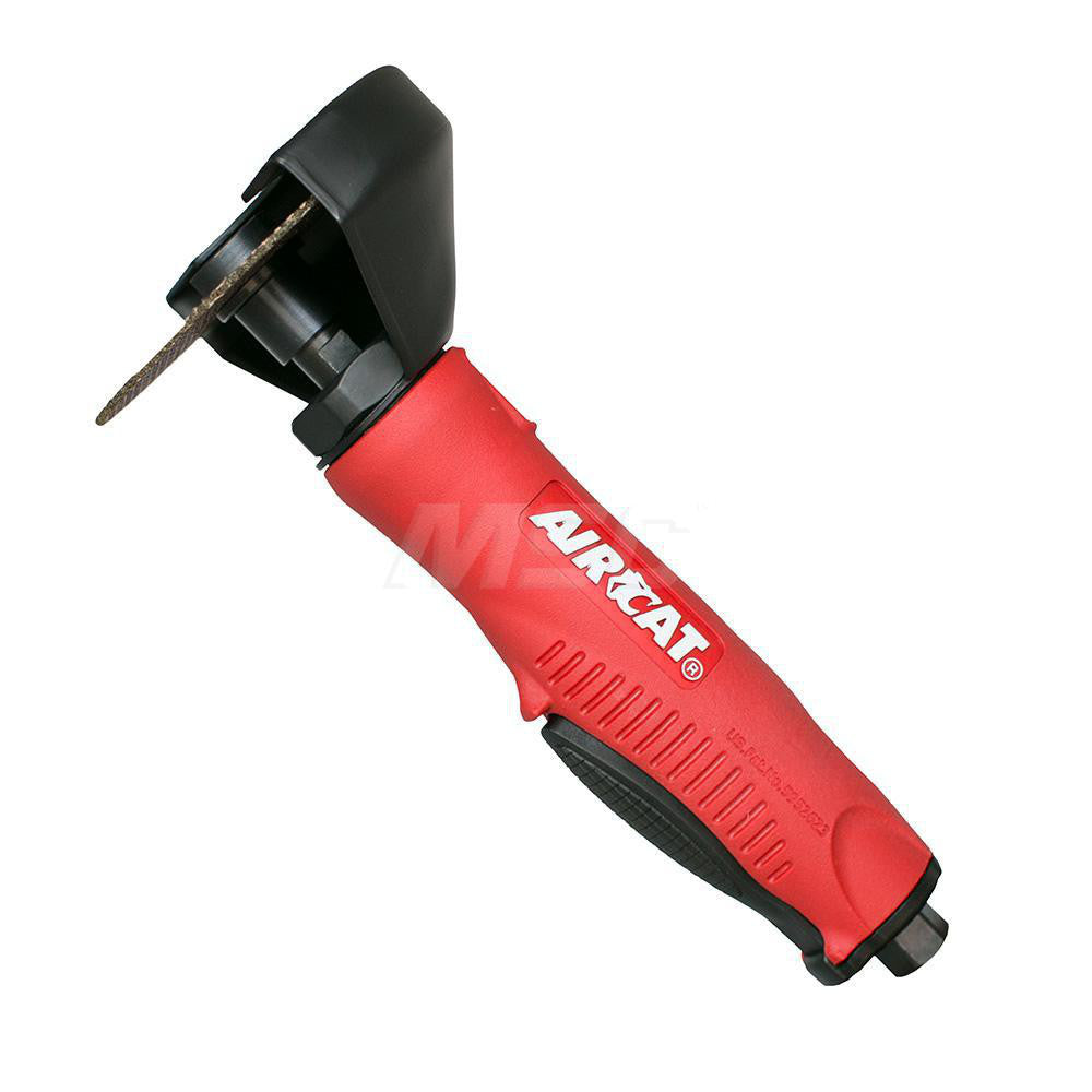 AIRCAT 6560 Cut-Off Tools & Cut-Off-Grinder Tools Type of Power Pneumatic Wheel Diameter 4 in Handle Type Straight Air Consumption 4 SCFM Speed (RPM) 14000 Air Inlet Size 1/4 NPT in Wheel Diameter (Inch) 4 Air Pressure 90.0 psi Exhaust Location Rear