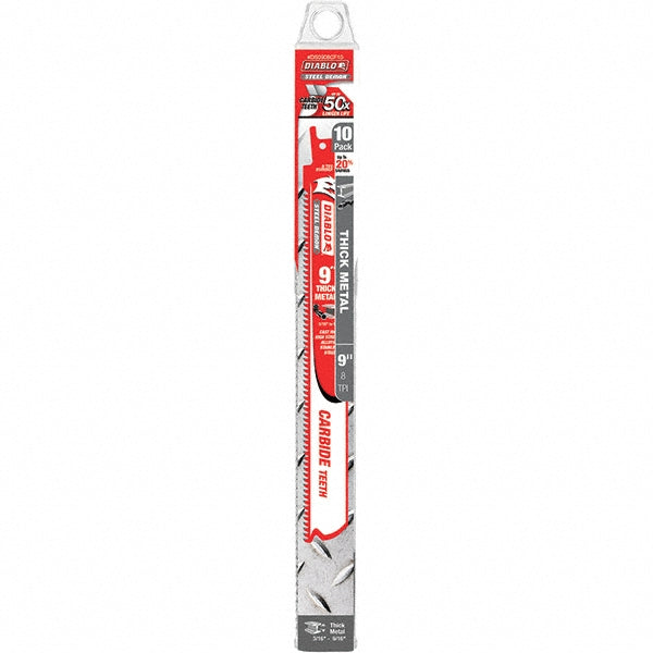 DIABLO DS0908CF10 Reciprocating Saw Blade Solid Carbide