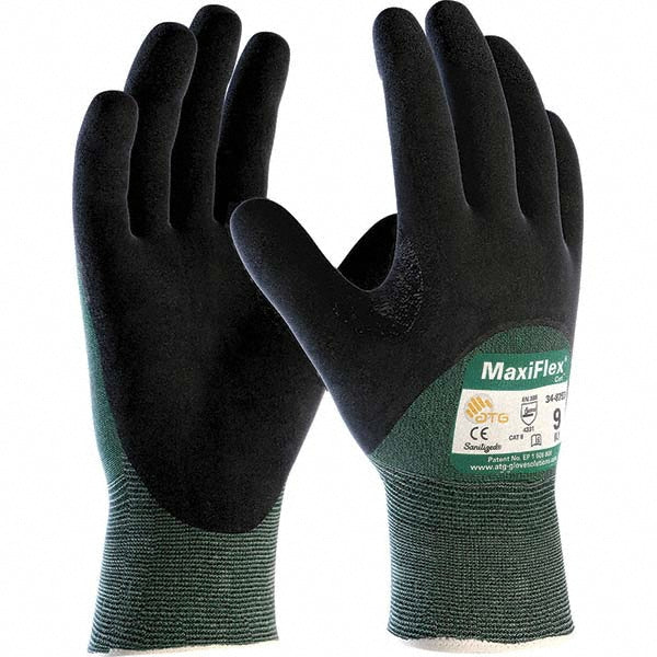 ATG 34-8753/XXXL Cut, Puncture & Abrasion-Resistant Gloves ATG 34-8753, Size 3X-Large, ANSI Cut A2, ANSI Puncture 1, Microfoam Nitrile, Engineered Yarn