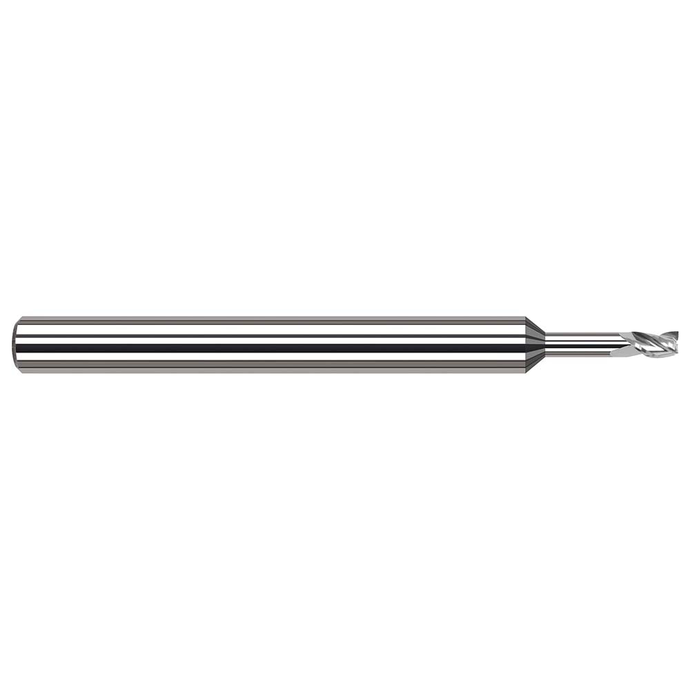 Harvey Tool 930893 Square End Mill 3/32" Dia, 9/64" LOC, 3 Flute, Solid Carbide
